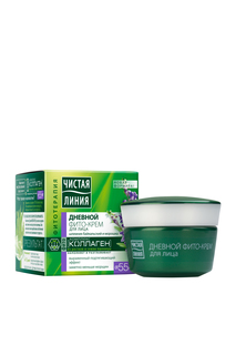 Крем для лица Чистая линия "Дневной" от 55 лет, 45 мл