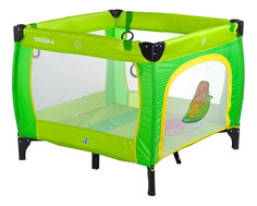 Манеж Caretero Quadra green