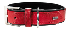 Ошейник Hunter Smart Capr 45, обхват шеи 33-39 см, красный-черный