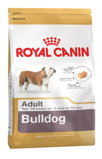 Сухой корм для собак ROYAL CANIN Bulldog Adult, птица, свинина, 3кг