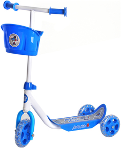 Самокат трехколесный Moby Kids Кроха 64640 синий