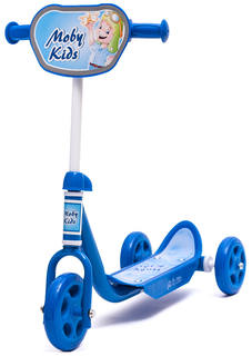 Самокат трехколесный Moby Kids Мечта 64638 синий