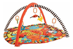 Развивающий коврик Жирафики "Ушастики с 6 развивающими игрушками"