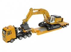 Тягач Siku Тягач с экскаватором
