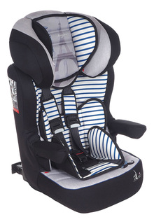 Автокресло Nania Myla Isofix Bonjour группа 1/2/3, Черный-Синий