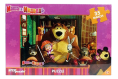 Пазл Step Puzzle Maxi Маша и Медведь 35 деталей