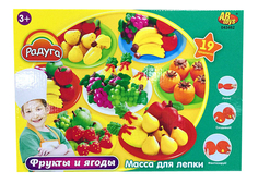 Набор для лепки из пластилина ABtoys Фрукты и ягоды