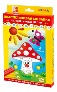 Набор для лепки из пластилина ЛУЧ Пластилиновая мозаика №2
