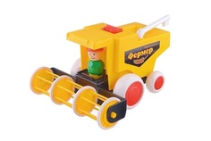 Комбайн Форма Фермер желтый