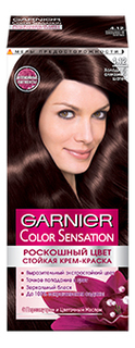 Краска для волос Garnier Color Sensation 4.12 Холодный алмазный шатен