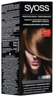 Краска для волос Syoss Color 6-8 Темно-русый