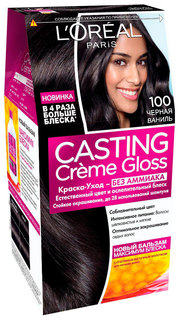 Краска для волос L`Oreal Paris Casting Creme Gloss 100 Черная ваниль