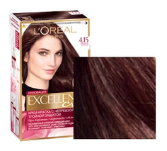 Краска для волос L`Oreal Paris Excellence 4,15 морозный шоколад