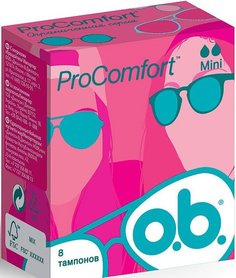 Тампоны o.b. ProComfort мини 8шт