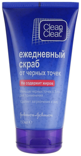 Скраб для лица Clean&Clear от черных точек 150 мл