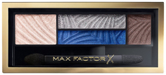 Тени для век и бровей 2 в 1 MAX FACTOR Smokey Eye Drama, тон 06 azzure allure