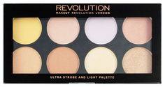 Наборы для макияжа MAKEUP REVOLUTION Ultra Strobe and Light Palette 13 г