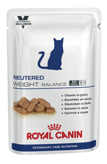 Влажный корм для кошек ROYAL CANIN Neutered Weight Balance, свинина, птица, 100г