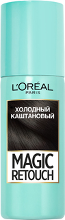 Спрей для волос L’Oreal "Magic Retouch", Холодный каштановый LOreal Paris