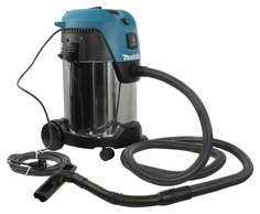Пылесос строительный Makita VC3011L 181592 Серебристый, синий