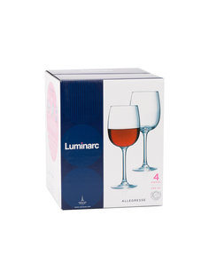 Набор фужеров Luminarc allegresse для красного вина 4шт