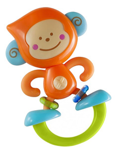 Прорезыватель-погремушка B kids Веселая обезьянка 004887B B.Kids