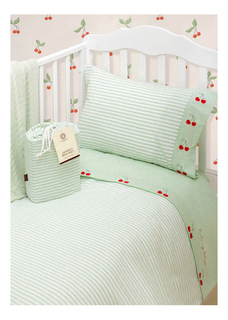 Комплект постельного белья Luxberry вишенки полутораспальный