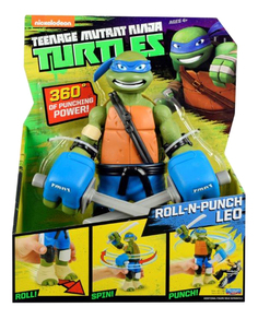 Фигурка Черепашки Ниндзя Teenage Mutant Ninja Turtles Леонардо С разворота!