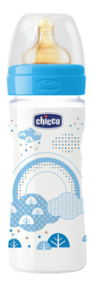 Детская бутылочка Chicco Well-Being Boy (с 2 мес) 250 мл голубой