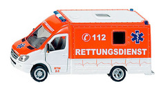 Машина спецслужбы Siku Скорая помощь