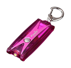 Туристический фонарь Fenix UC01 розовый, 3 режима