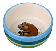 Одинарная миска для грызунов TRIXIE, керамика, разноцветный, 0.25 л