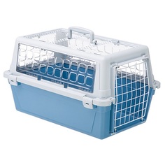 Переноска Ferplast 32.5x48x29см 73029099W1 белый, голубой