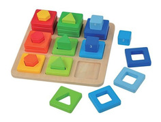 Сортер Mapacha Цвета и фигуры Наша Игрушка