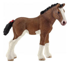 Фигурка лошадки Schleich Клейдесдаль жеребенок 13810
