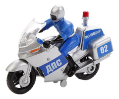 Игровой набор Технопарк Мотоцикл Полиция с фигуркой