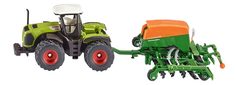 Масштабный трактор Siku с сеялкой 1:87 1826