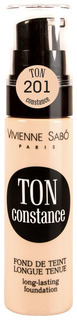 Тональный крем Vivienne Sabo Ton Constance 201 Светло-бежевый 25 мл