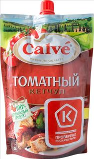 Кетчуп Calve томатный 350 г