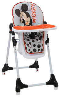 Стульчик для кормления Polini Disney baby 470 Микки Маус серый