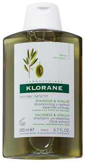 Шампунь Klorane Aging Hair С экстрактом оливы 200 мл