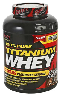 Протеин SAN Titanium Whey 100% Pure 2240 г шоколадный крекер
