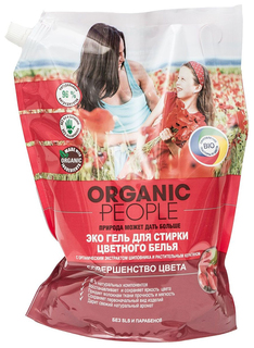 Гель для стирки Organic People для цветного белья 2 л