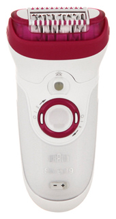 Пинцетный эпилятор Braun Silk-Epil 9 567 Белый; Розовый