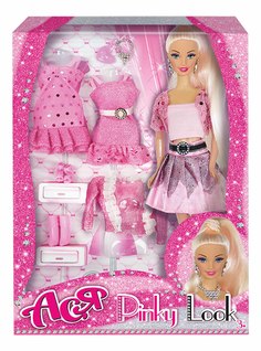 Кукла Ася Блондинка в розовом Розовый стиль Toys Lab