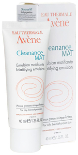 Эмульсия Avene Cleanance МАТ против жирного блеска 40 мл