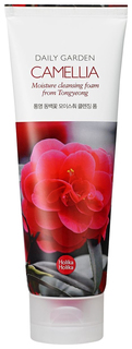 Средство для умывания Holika Holika Daily Garden Tongyeong Camelia Moisture Cleansing Foam