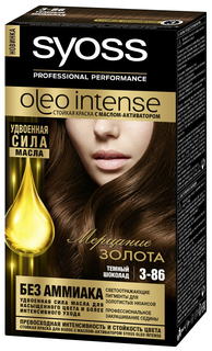 Краска для волос Syoss Oleo Intense 3-86 Темный Шоколад 115 мл