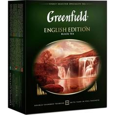 Чай черный Greenfield в пакетиках для чашки english edition 100 пакетиков