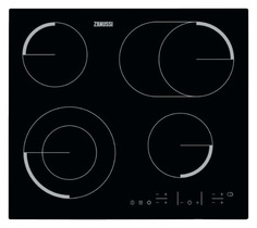 Встраиваемая варочная панель электрическая Zanussi ZEV56646FB Black